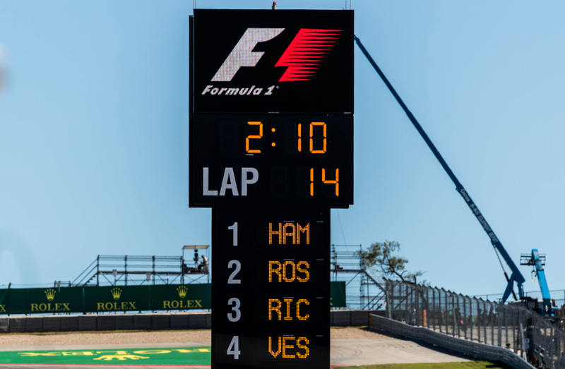 Illustration for article titled Here Is Your Austin F1 Saturday Practice And Qualifying Über Gallery